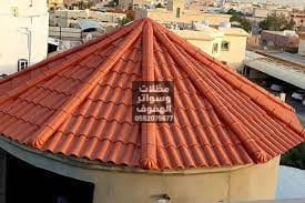 تركيب أسقف قرميد فخار ومعدني بالأحساء | ديكورات قرميد مودرن