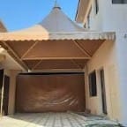 تركيب مظلات هرميه بالاحساء 