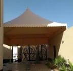 تركيب مظلات هرميه