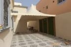 مظلات هرمية بالأحساء 